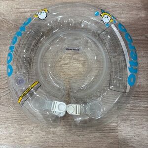 Otteroo Baby Neck Float Inflatable Infant Swim Ring Chin Support